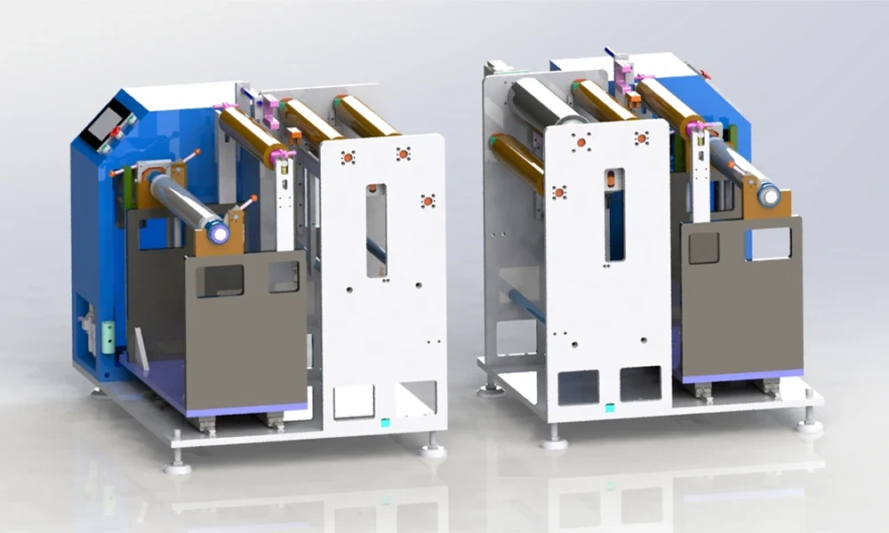Automatic Winding and Unwinding Device for Battery Electrode Automatic Winding and Unwinding Device for Battery Electrode